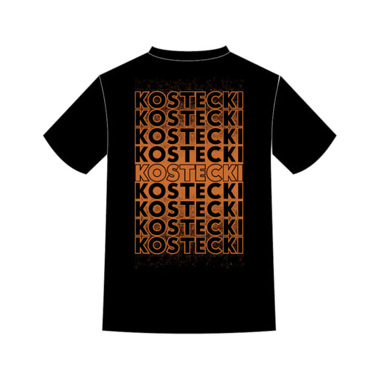 2025 - DJR Lifestyle Casual Kostecki Tee - Black/Orange