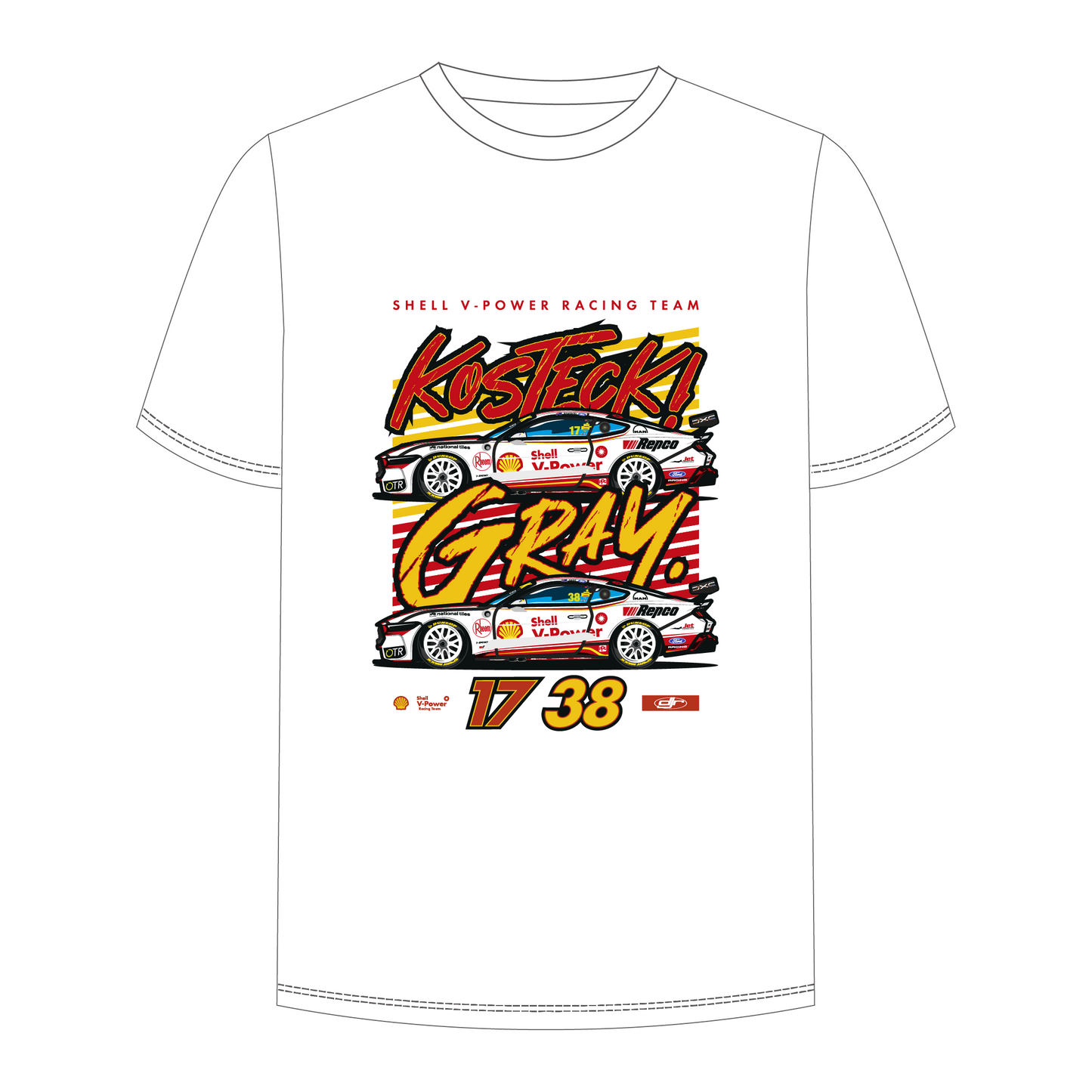 Kids Shell V-Power Mustang Tee - 2026