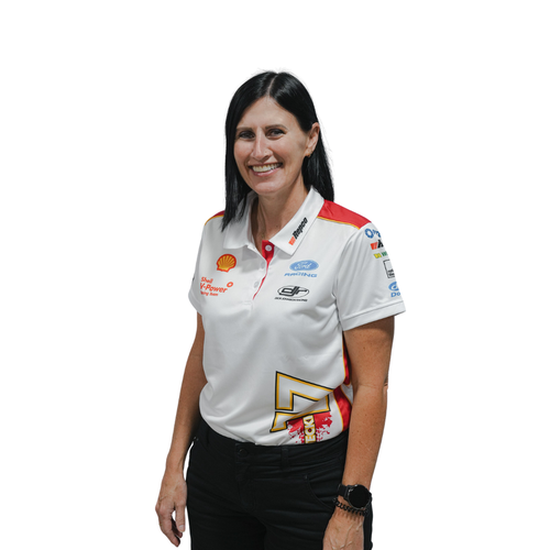 Ladies White Team Polo - 2026