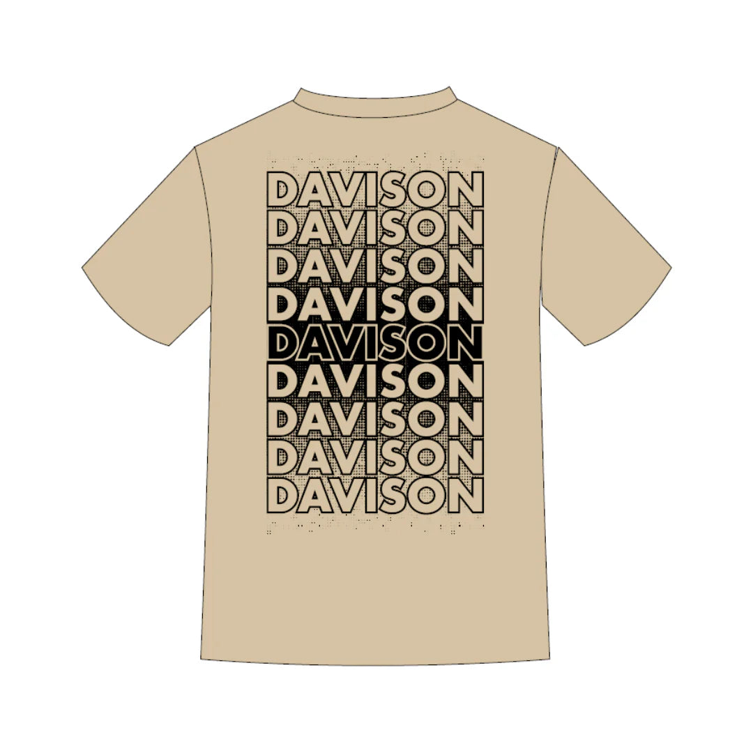 2025 - DJR Lifestyle Casual Davison Tee Stone/Black