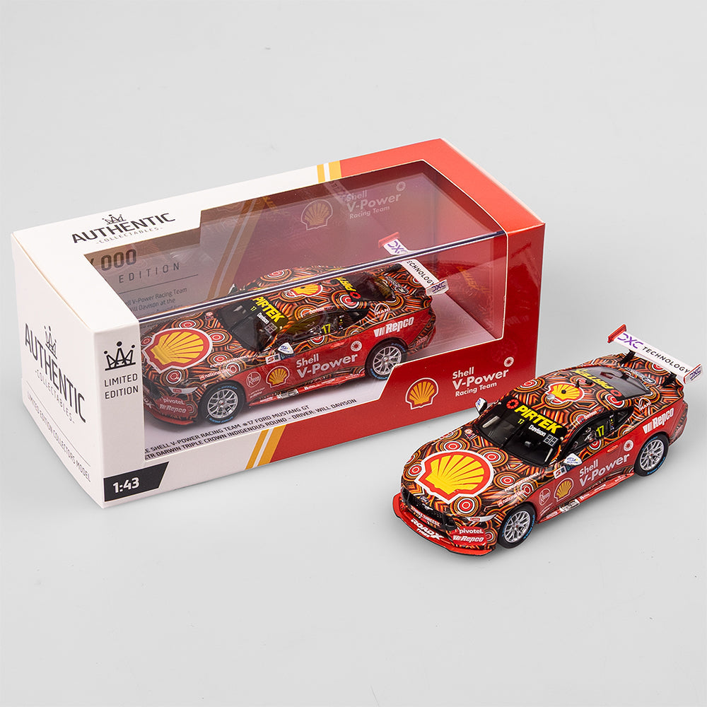 1:43 Shell V-Power Racing Team #17 Ford Mustang GT - 2024 Darwin Triple Crown Indigenous Round