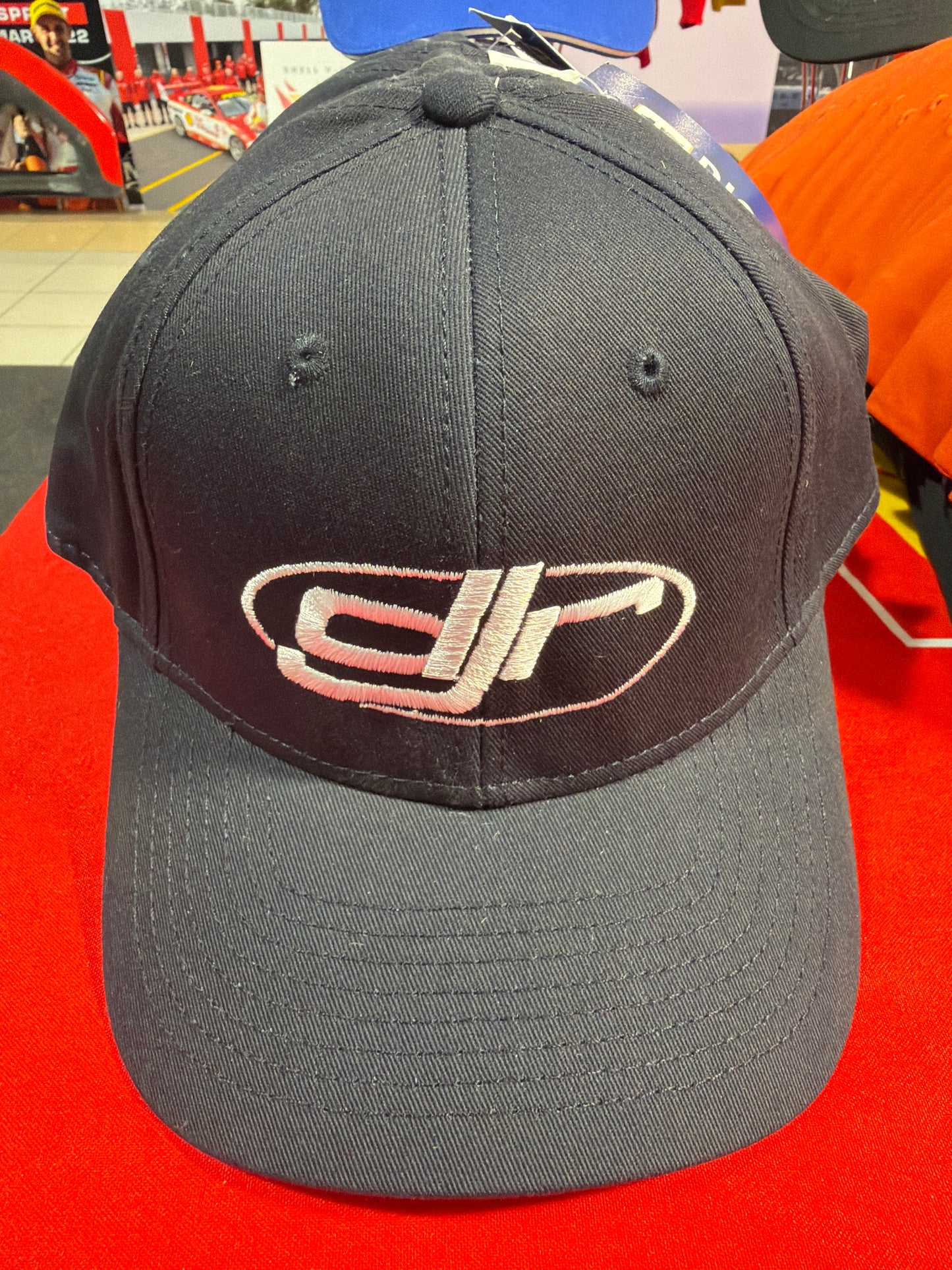 2223 DJR Front Logo Caps