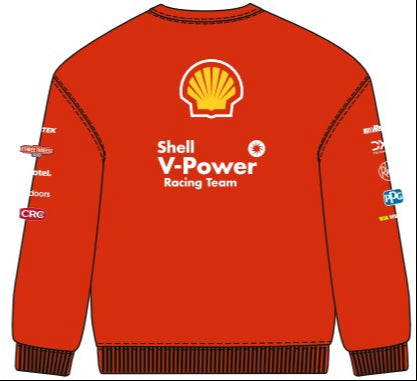 ***RED*** Over Sized Unisex Street Crew