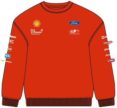***RED*** Over Sized Unisex Street Crew