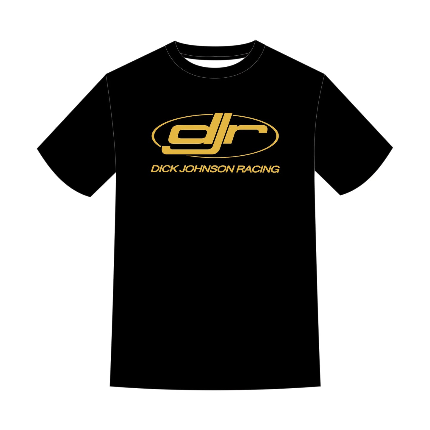 Black Dick Johnson Racing Tee - 2026