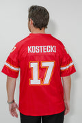 Red Kostecki No. 17 Gridiron Jersey - 2026
