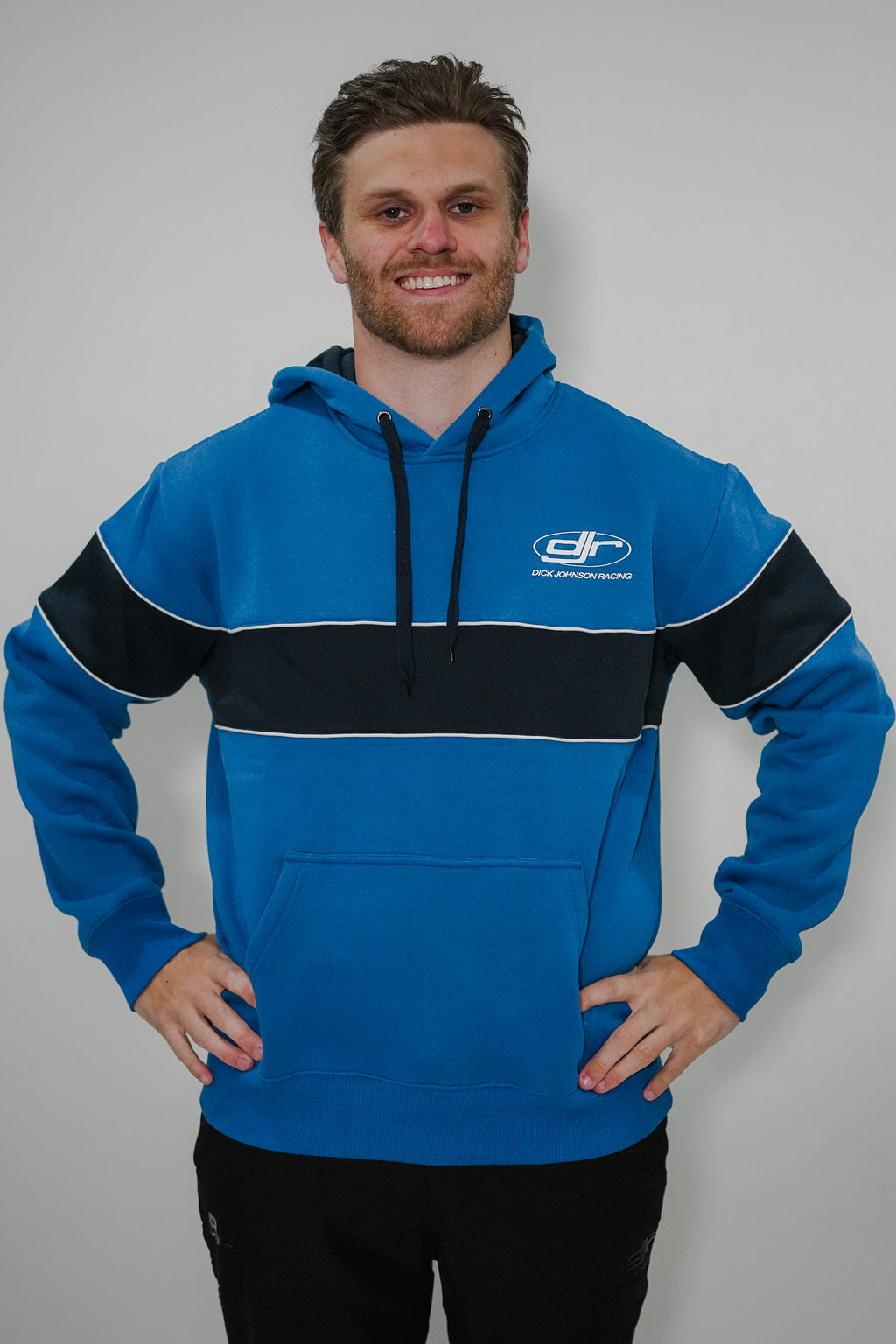 Blue Dick Johnson Racing Hoodie - 2026