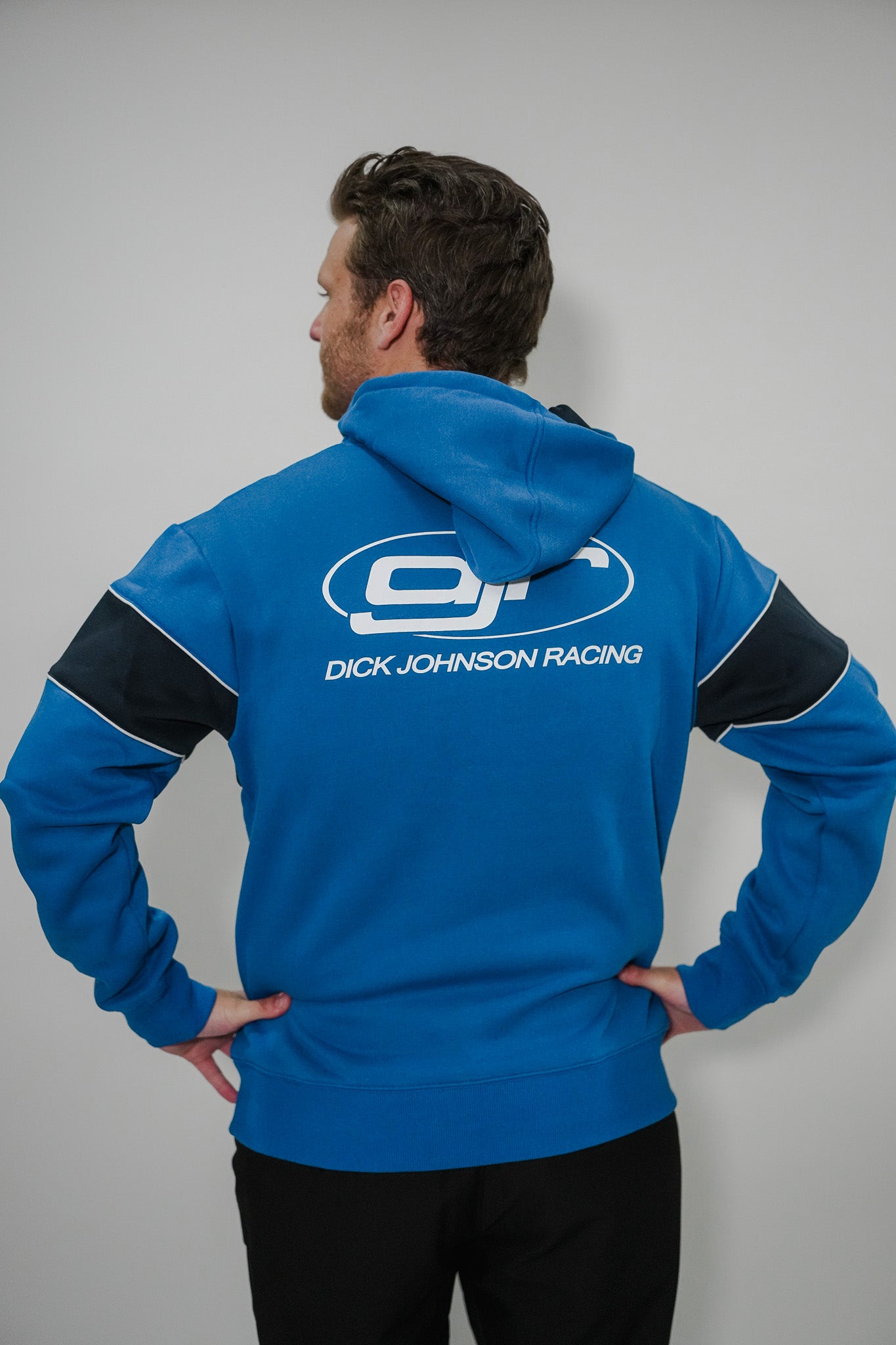 Blue Dick Johnson Racing Hoodie - 2026