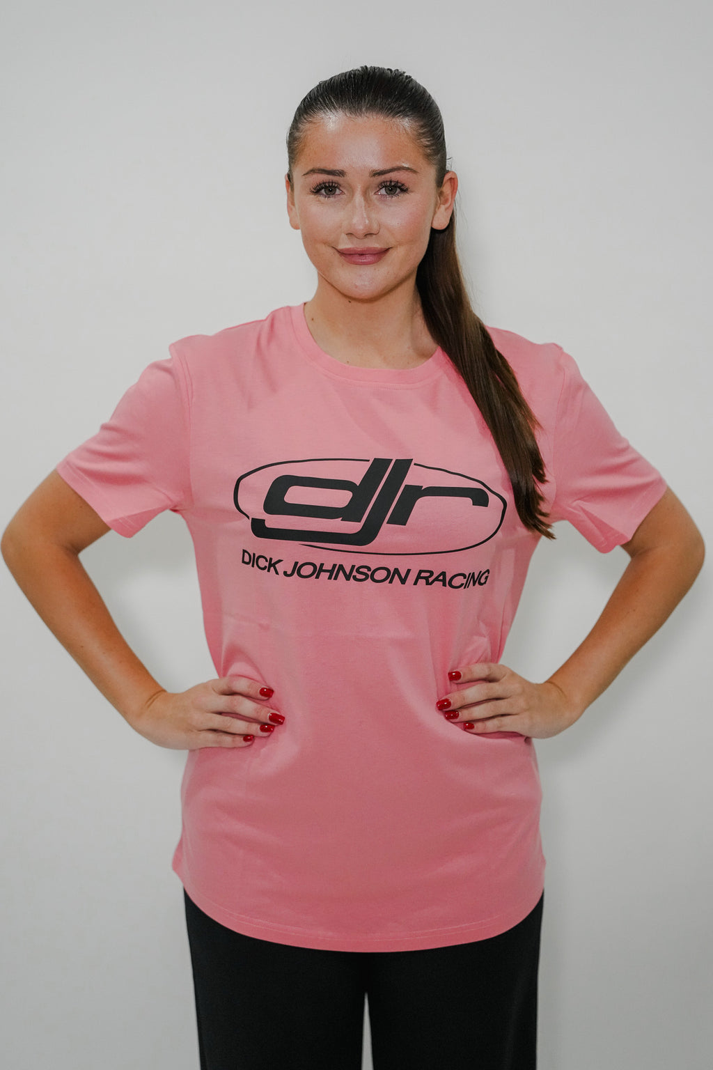 Pink Dick Johnson Racing Tee - 2026