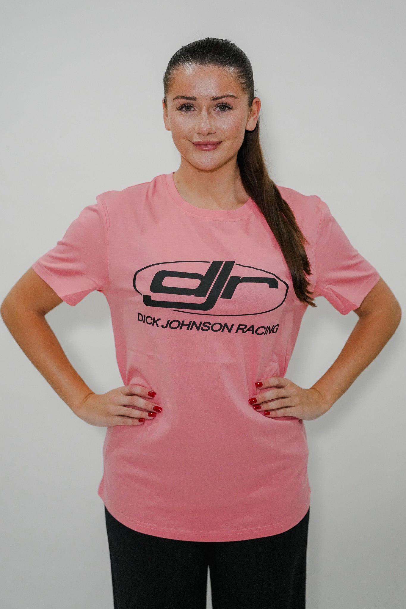Pink Dick Johnson Racing Tee - 2026