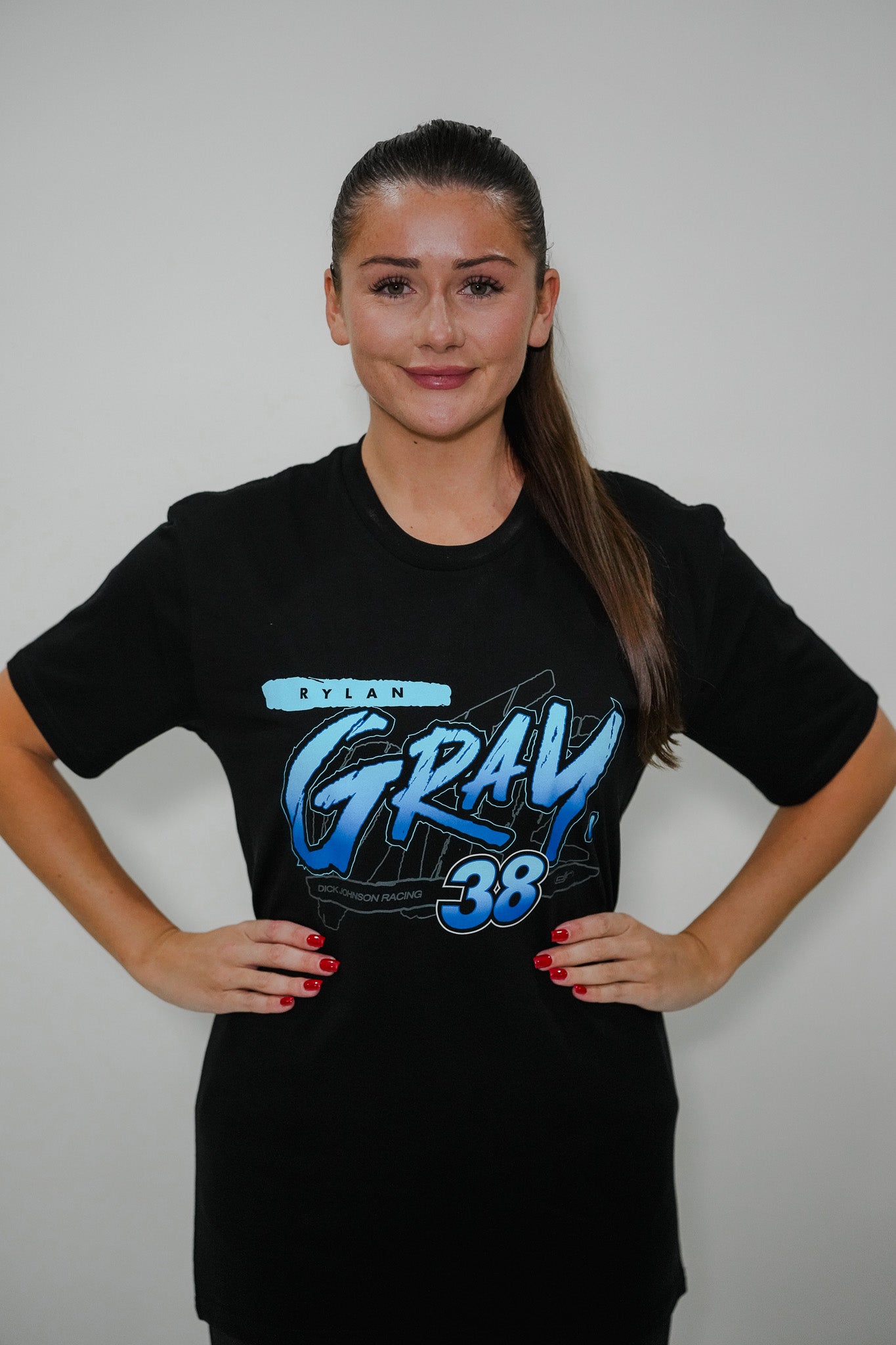 Kids Gray Driver Tee - 2026