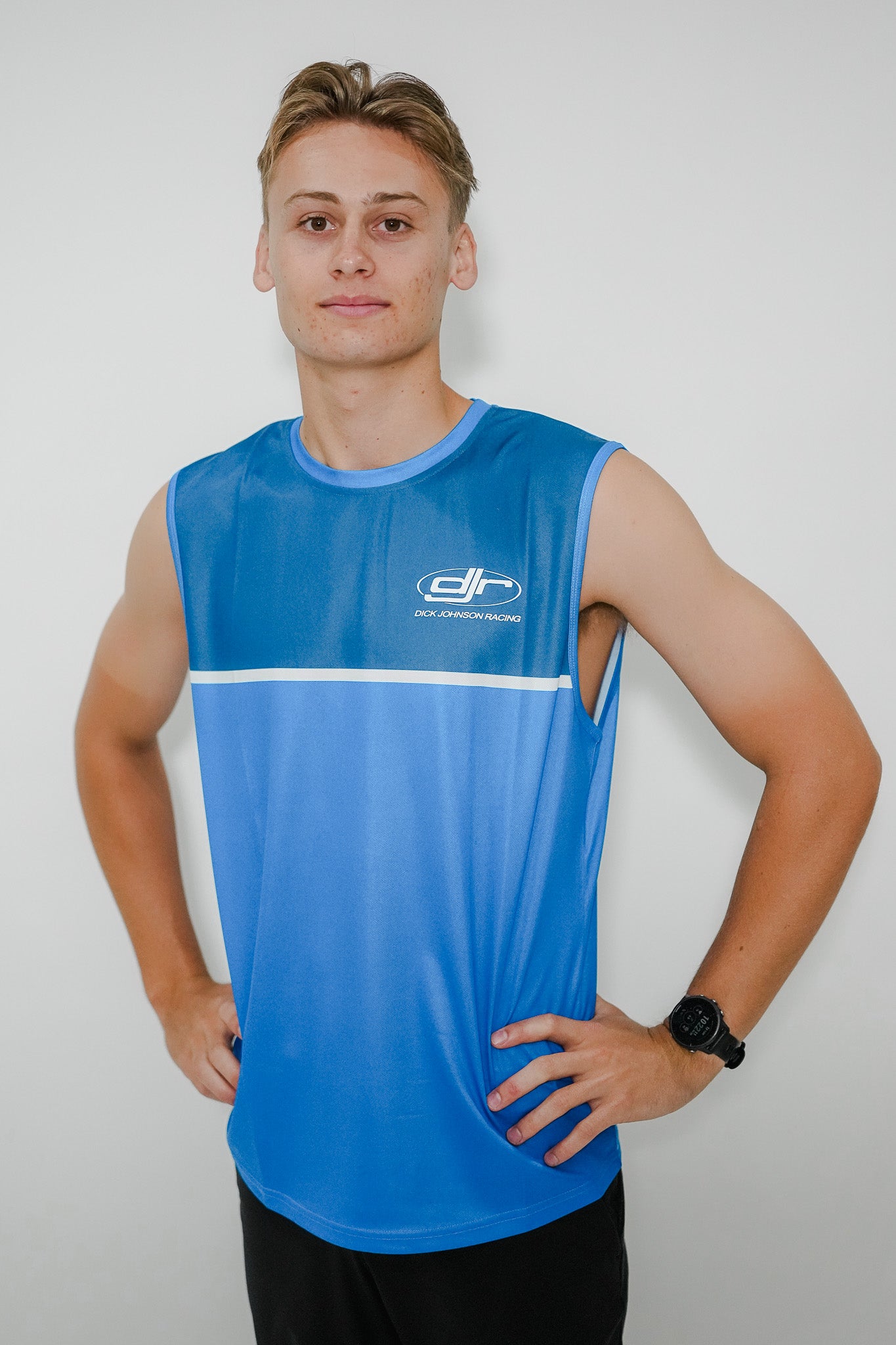 Blue Dick Johnson Racing Singlet - 2026