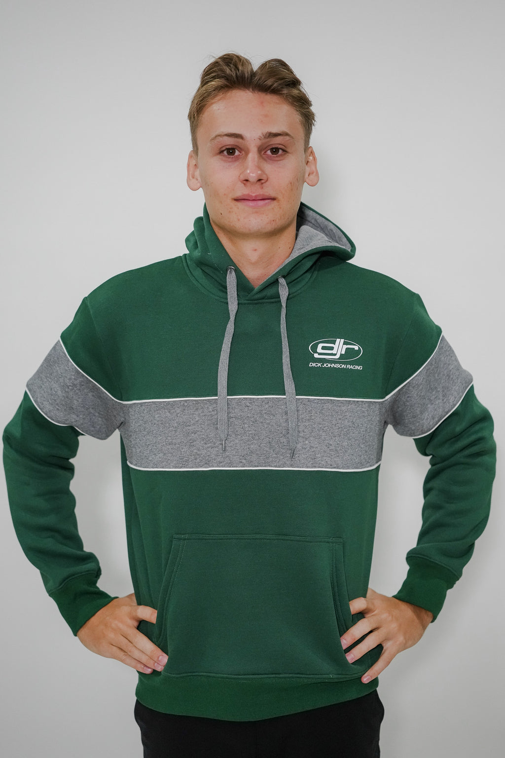 Green Dick Johnson Racing Hoodie - 2026