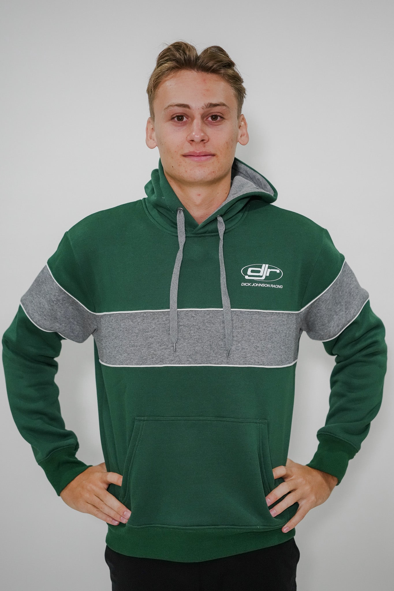Green Dick Johnson Racing Hoodie - 2026