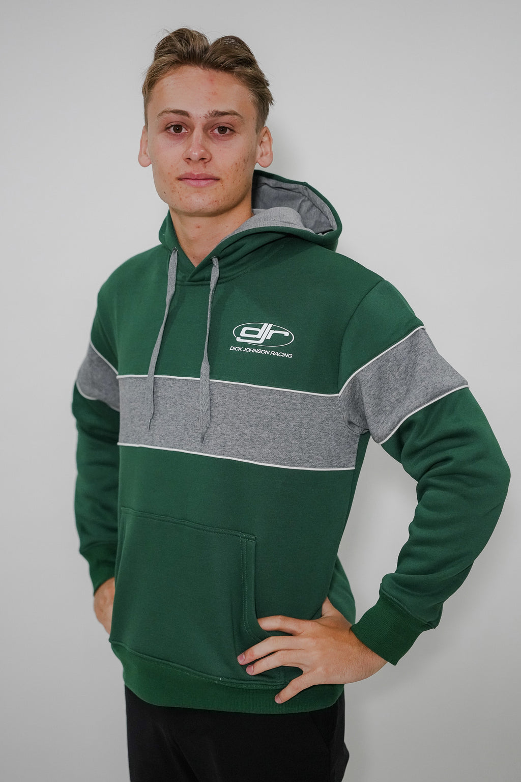 Green Dick Johnson Racing Hoodie - 2026