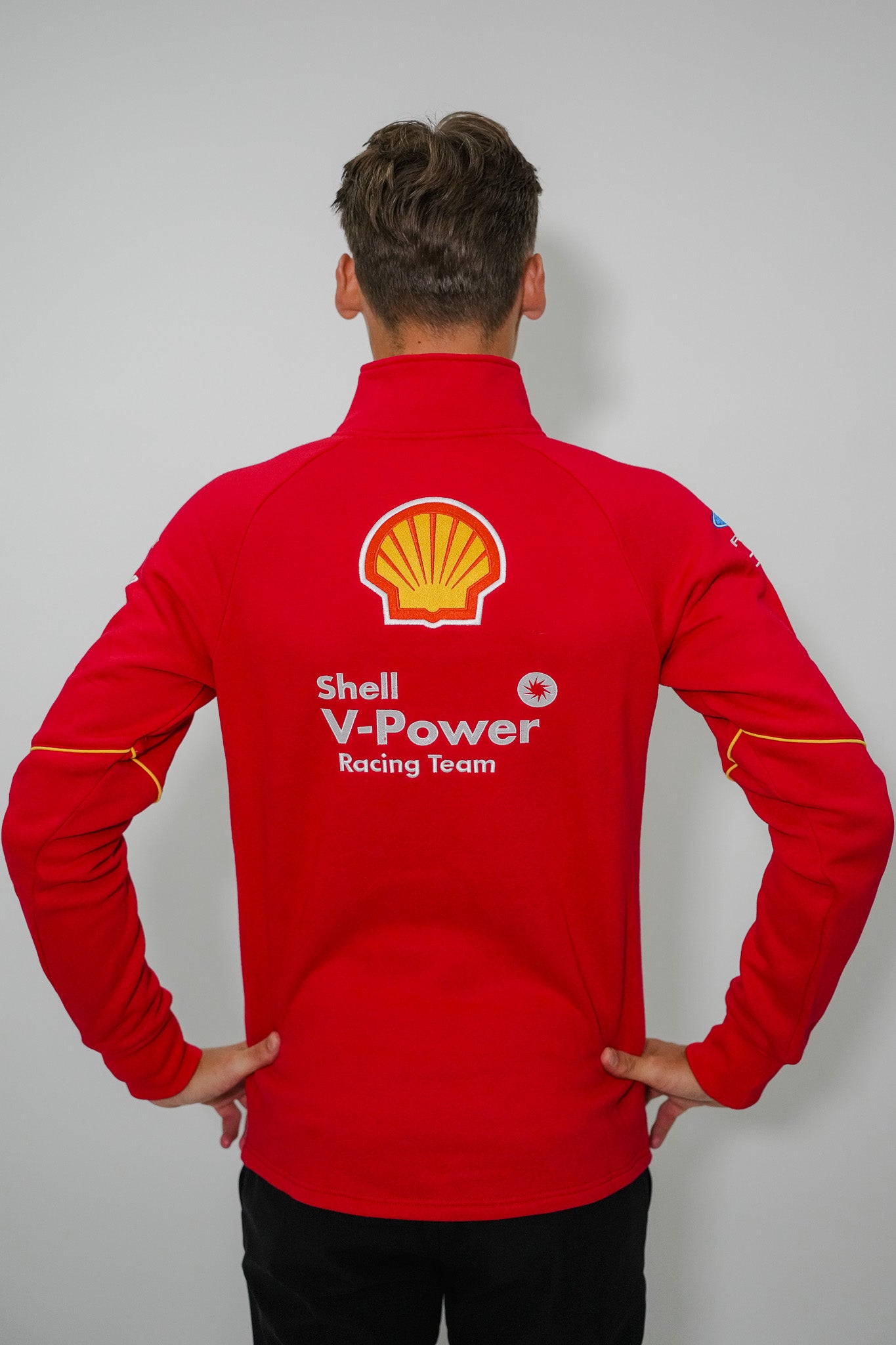 Red Quarter Zip Fleece Jumper - 2026