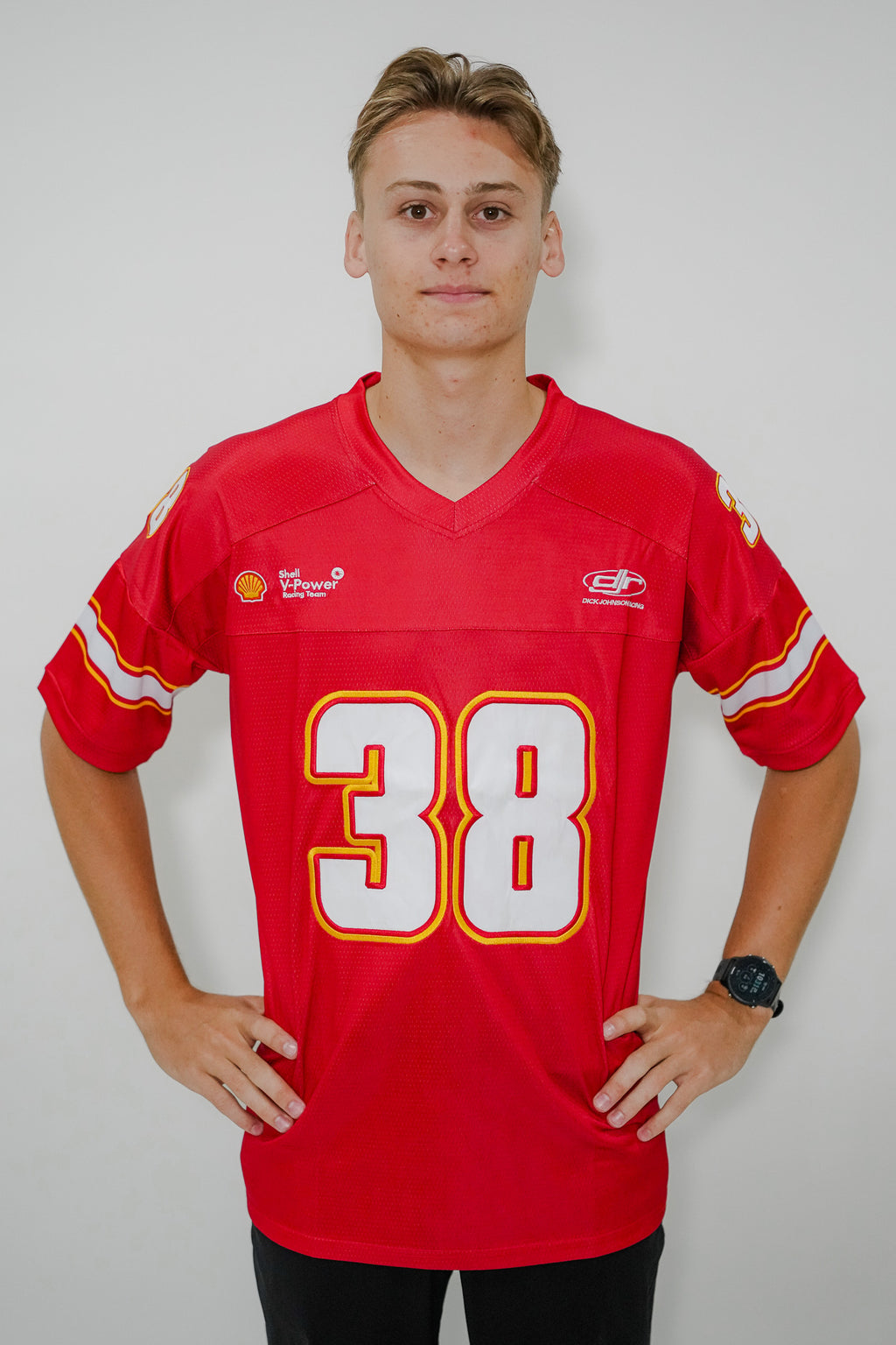 Red Gray No. 38 Gridiron Jersey - 2026
