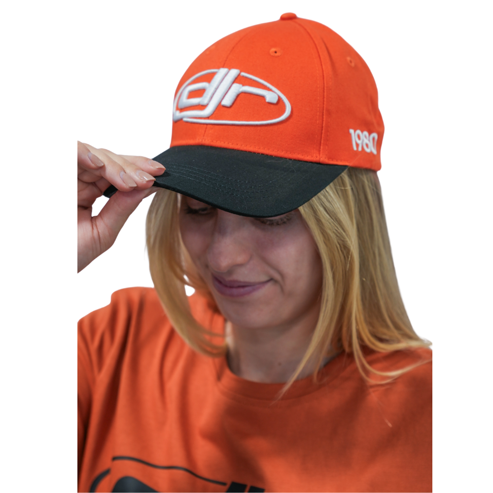 2025 - DJR Lifestyle Cap - Orange