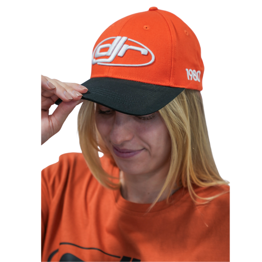 2025 - DJR Lifestyle Cap - Orange