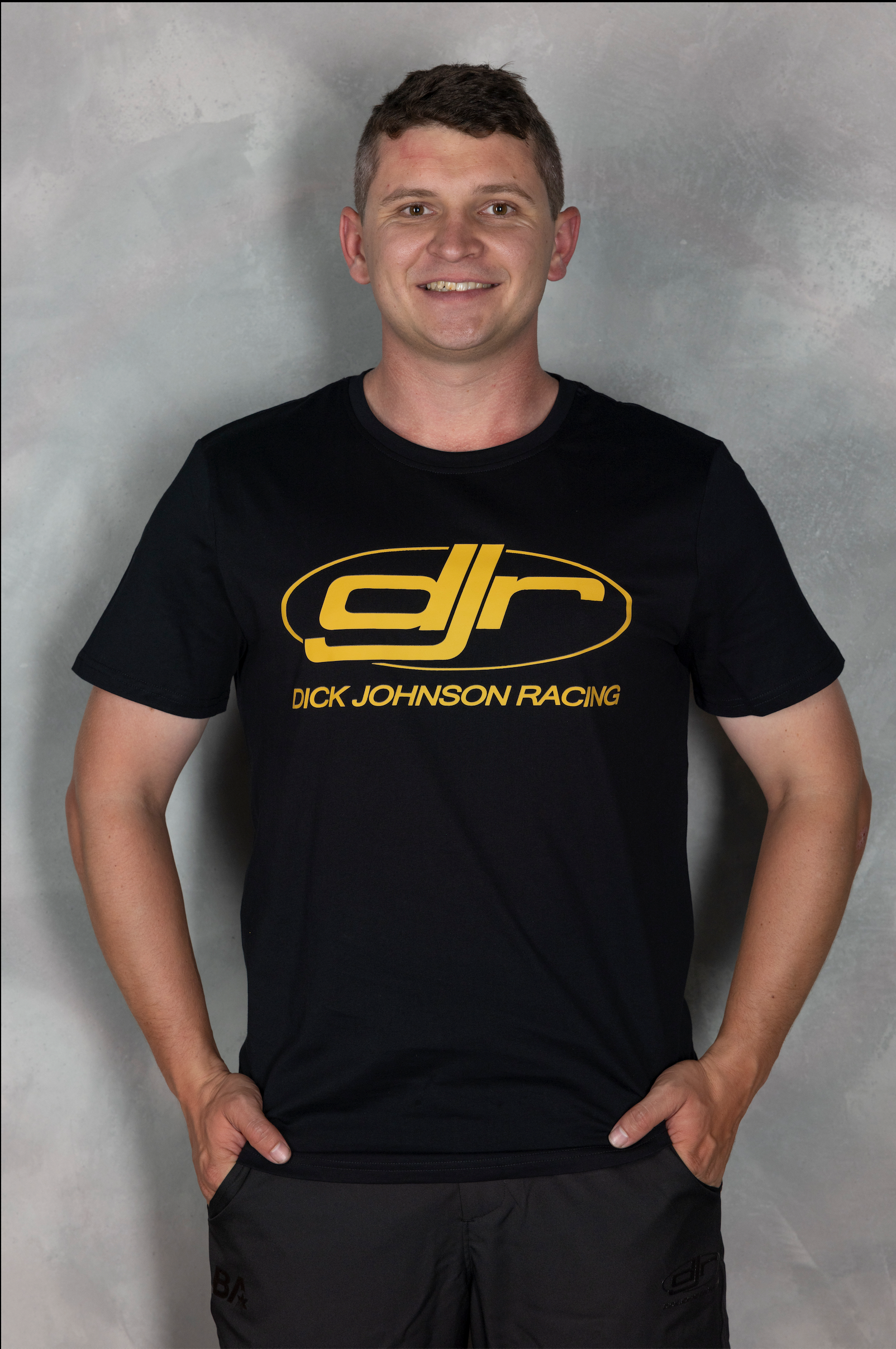 Black Dick Johnson Racing Tee