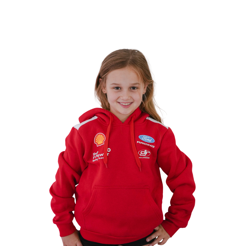 Kids Red Team Hoodie - 2026