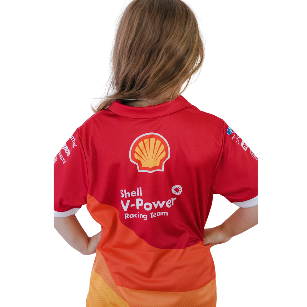 Kids Red Team Polo - 2026